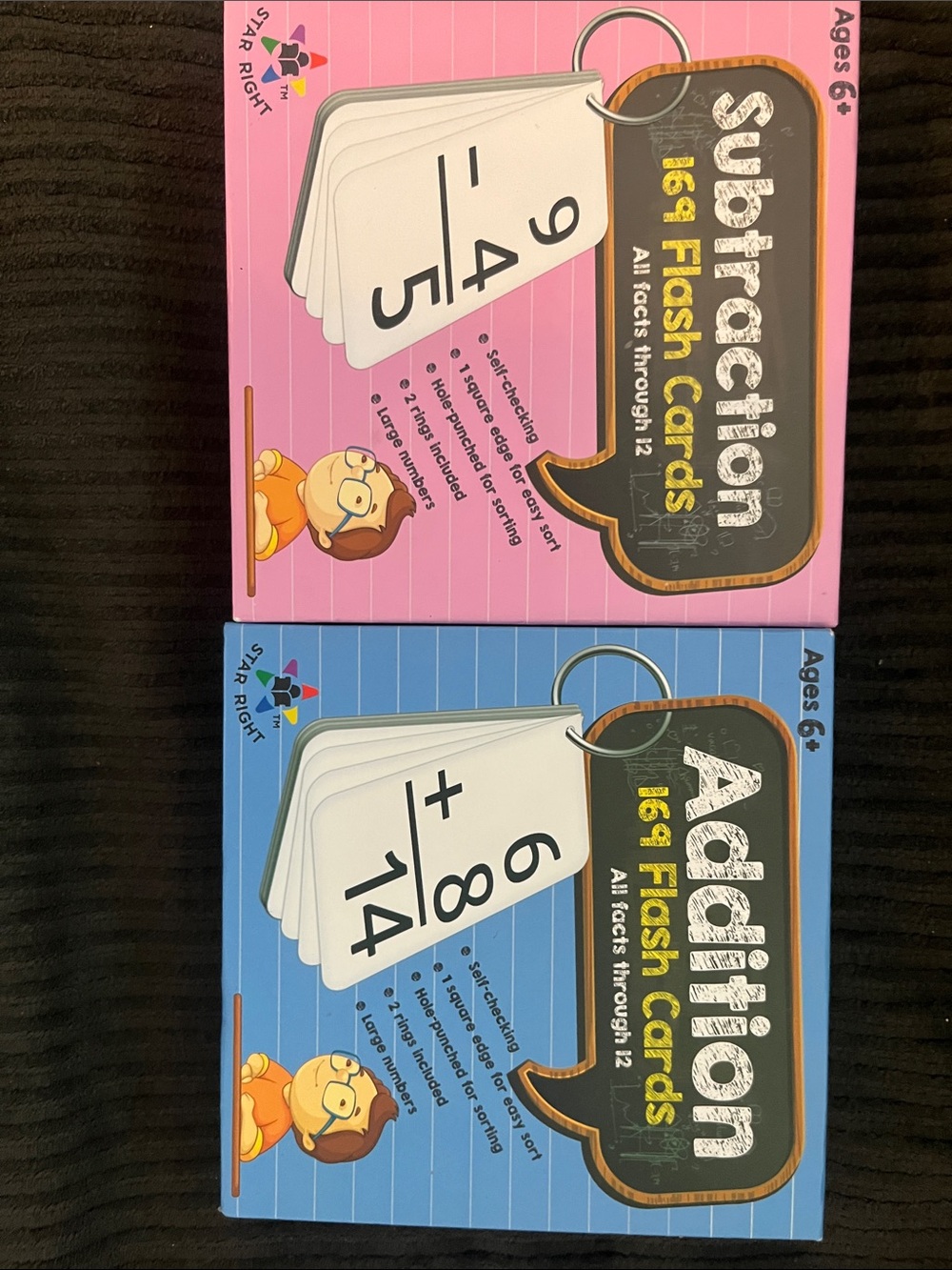 Subtraction & Addition Flash Card Bundle